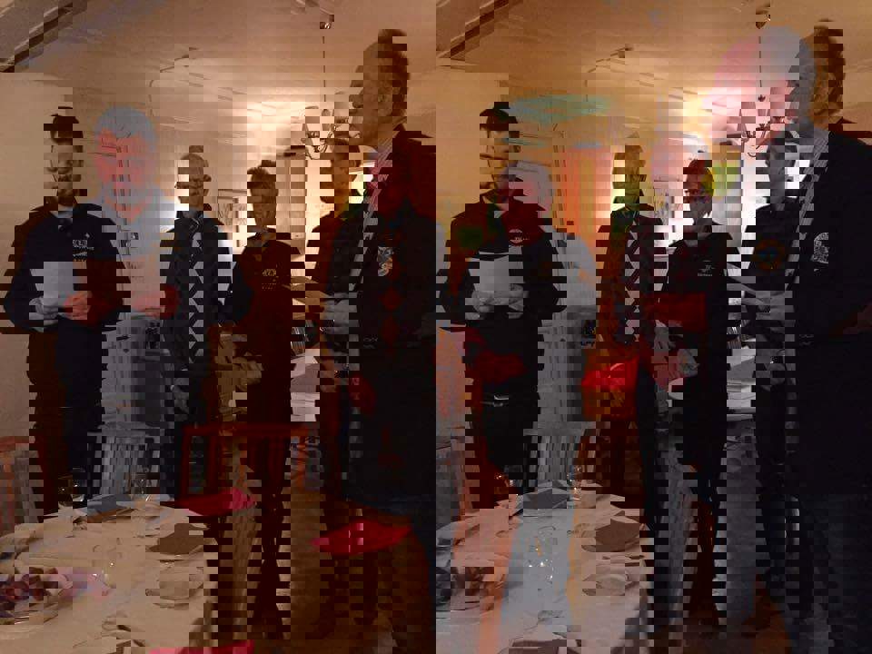 Lions Charter Chevron og Chevron merker utdelt